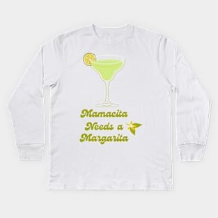 Mama Mother's Day Kids Long Sleeve T-Shirt